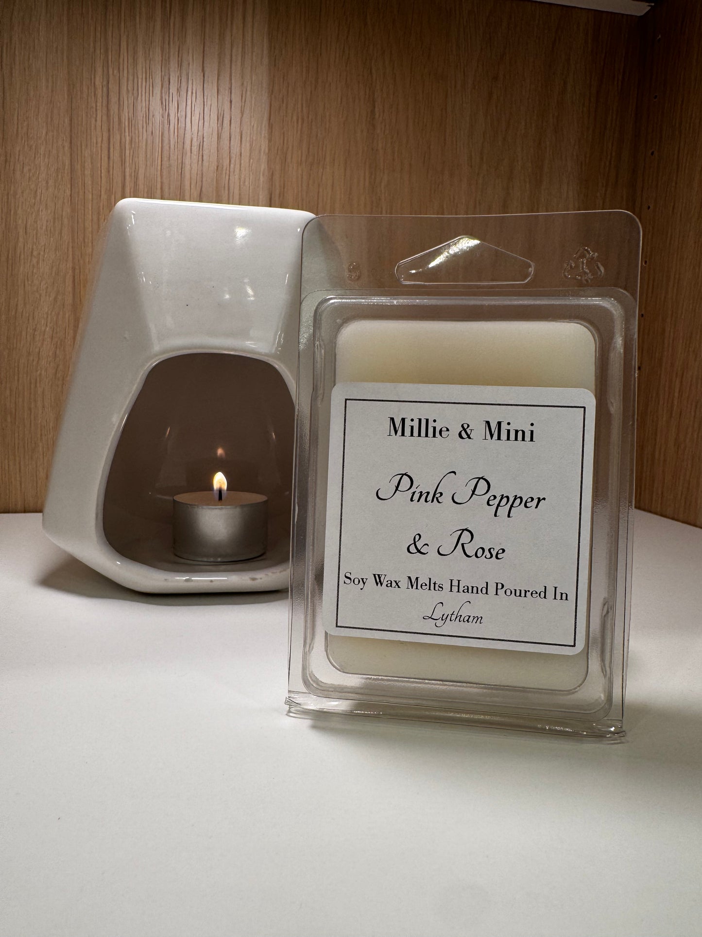 Pink Pepper and Rose Wax Melt