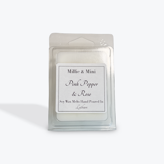 Pink Pepper and Rose Wax Melt