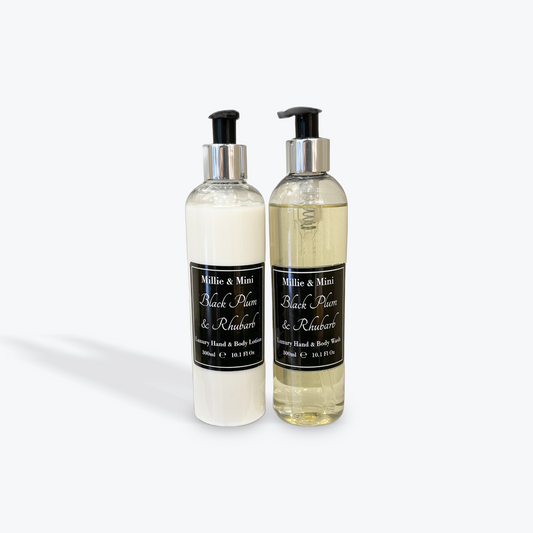 Black Plum & Rhubarb Wash & Lotion