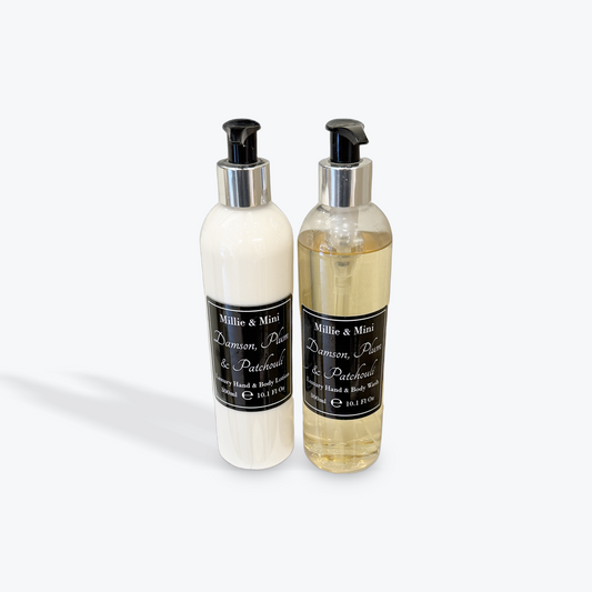 Damson, Plum & Patchouli  Wash & Lotion