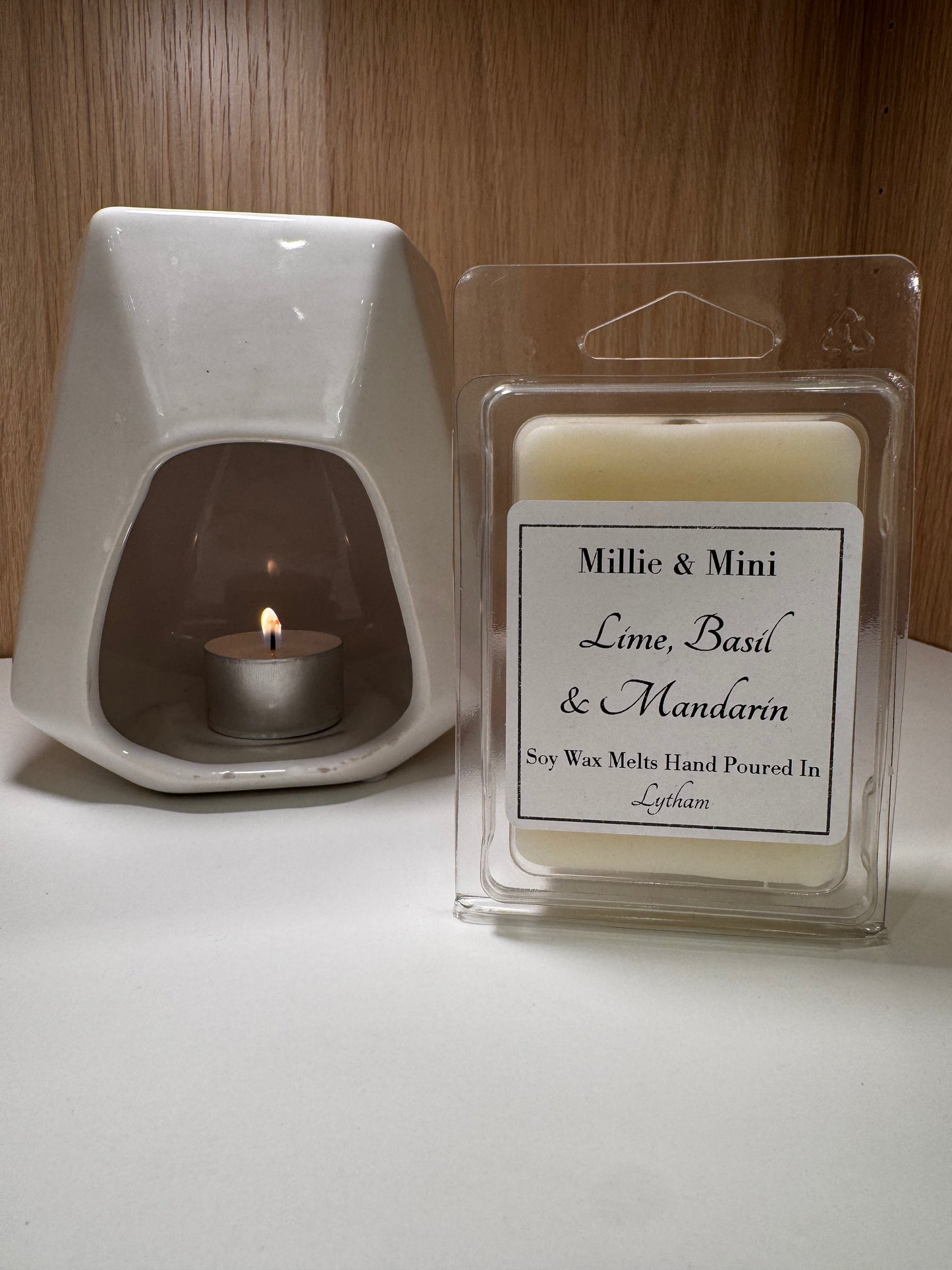 Lime, Basil & Mandarin Wax Melts